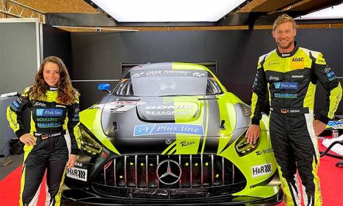 Carrie Schreiner mit Mercedes-GT3-Debüt auf der Nürburgring Nordschleife