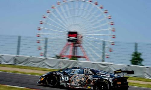 Lamborghini Super Trofeo Asia in Suzuka: Schwieriges Wochenende mit Happy End für Carrie Schreiner
