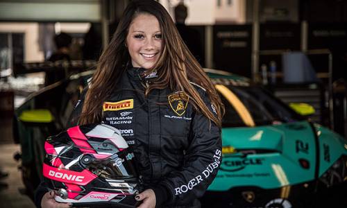 Carrie Schreiner startet in Monza mit Fabian Vettel